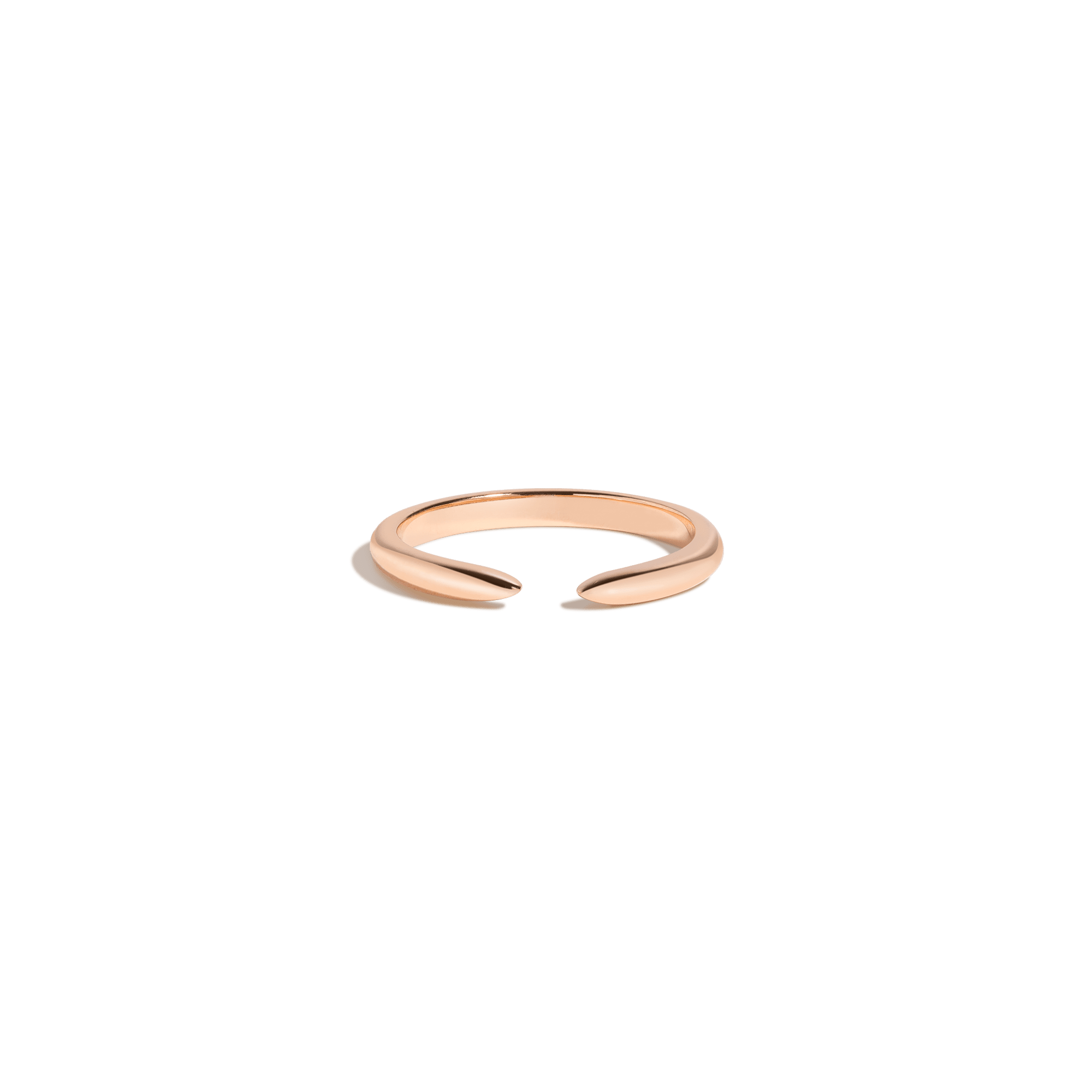 Claw Ring Vermeil 14k 18k Rose Gold