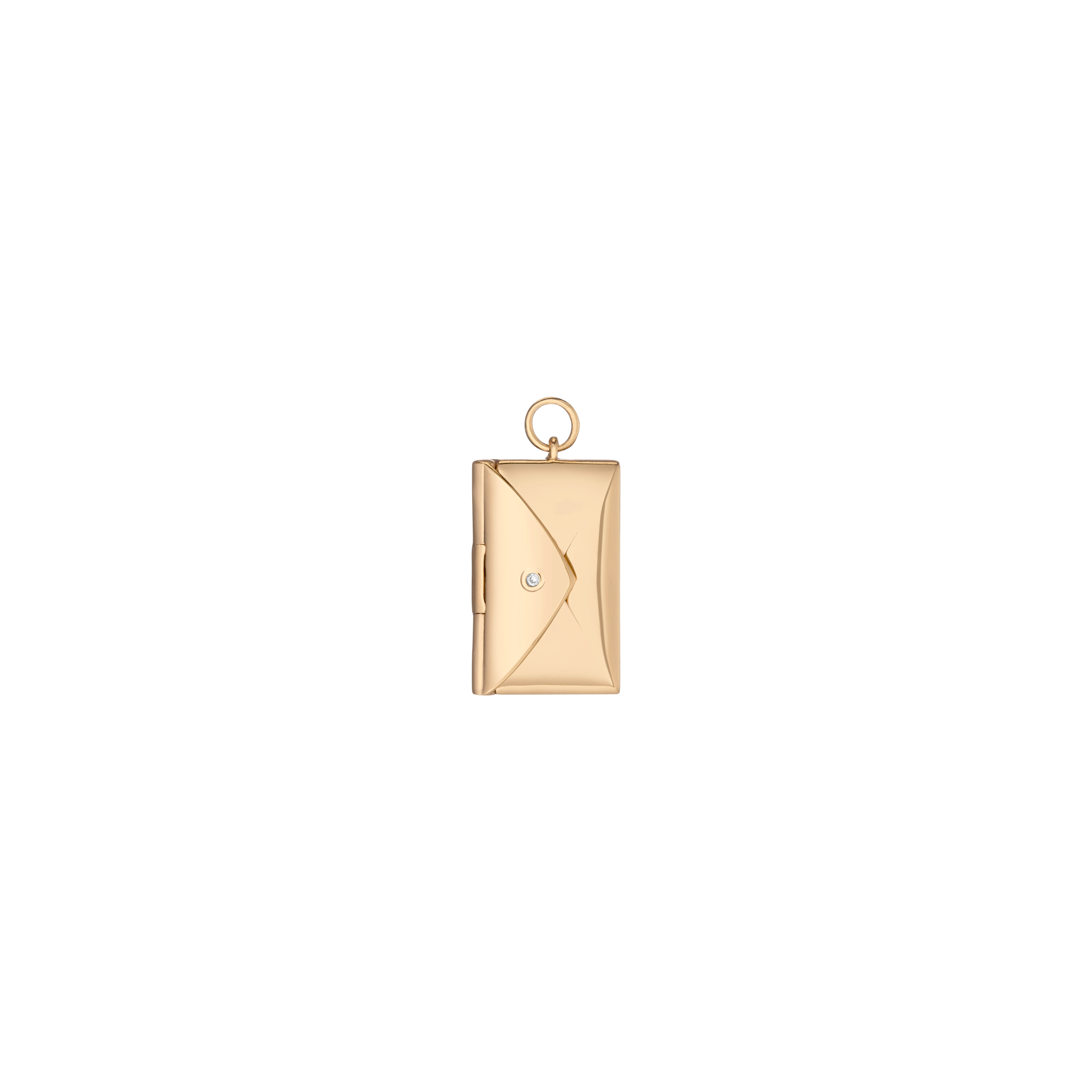 Envelope Charm Vermeil Yellow Gold First