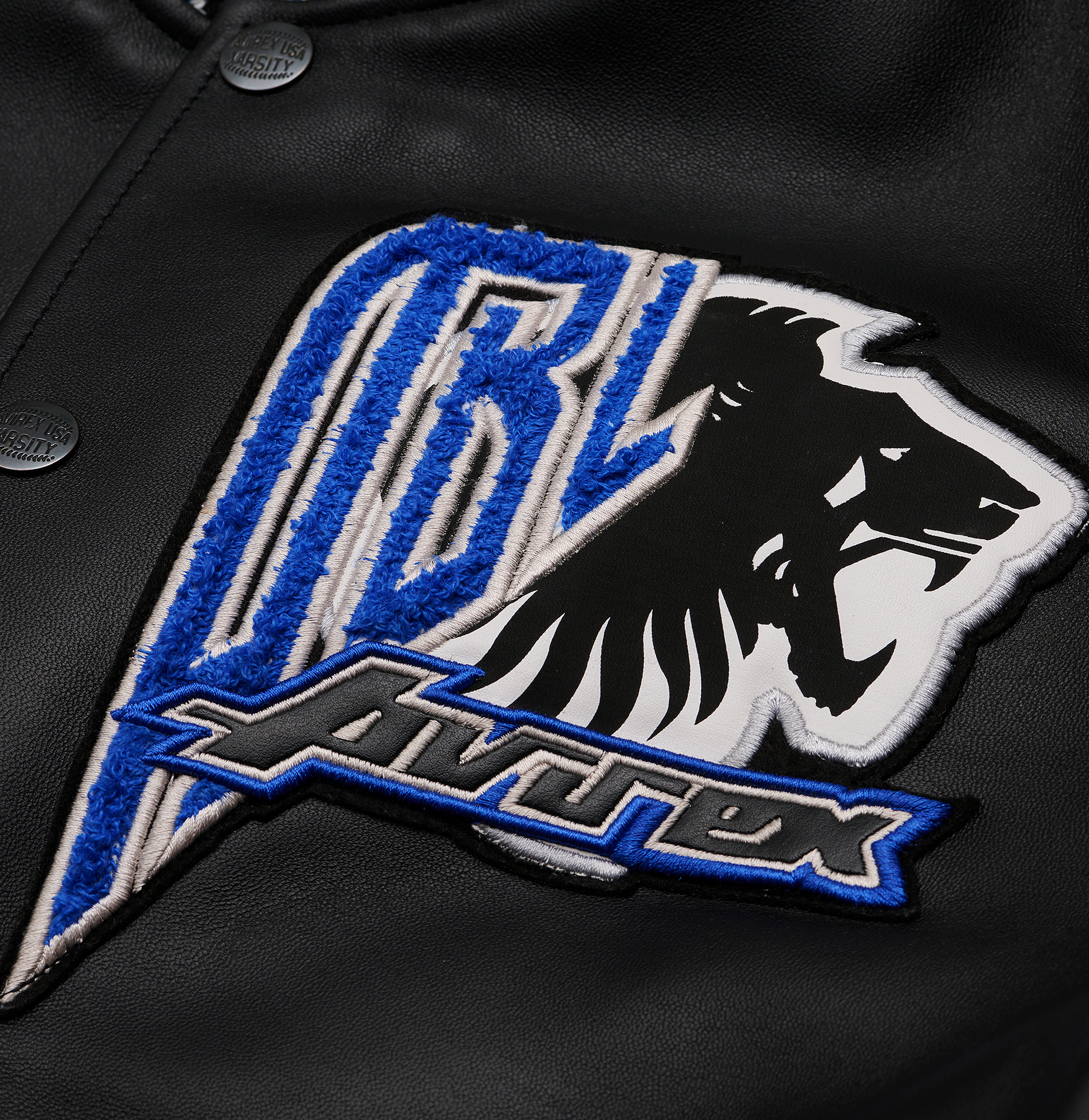Black Lions Varsity Jacket | Black