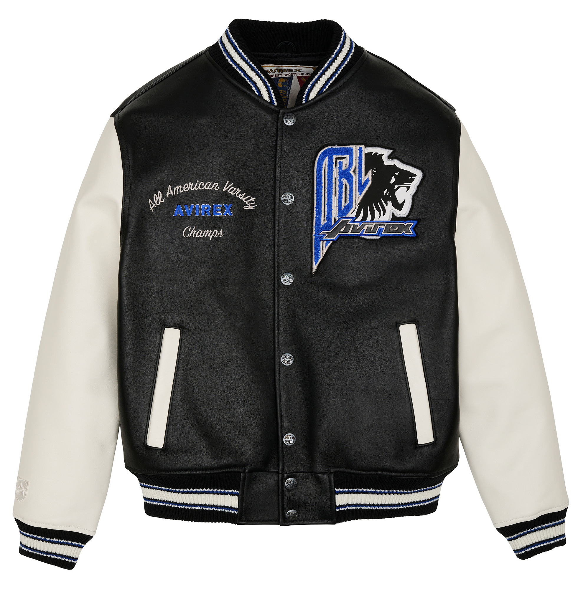 Black Lions Varsity Jacket | Black