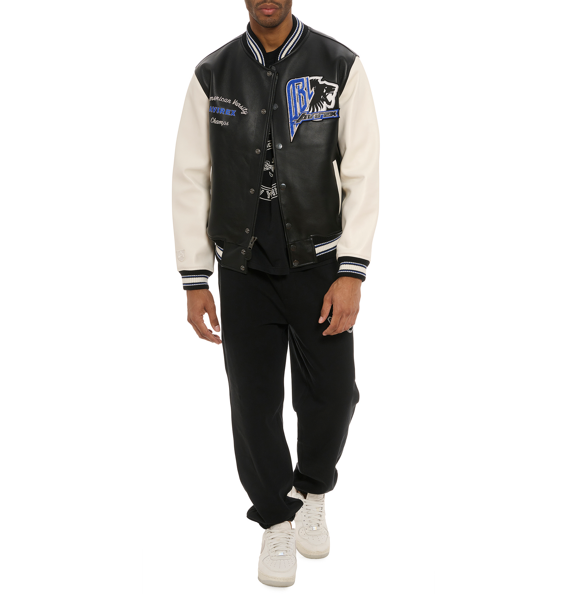 Black Lions Varsity Jacket | Black