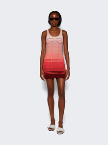 Women | Amiri | Sunset Ombre Crochet Dress | Pink