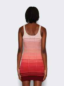 Women | Amiri | Sunset Ombre Crochet Dress | Pink