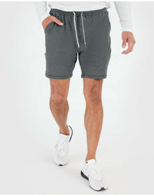 Active Comfort Shorts | Charcoal Heather Gray