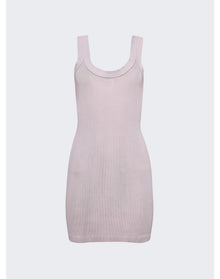 Alexander Wang | Women | Mini Tank Dress With Embossed Logo | Purple