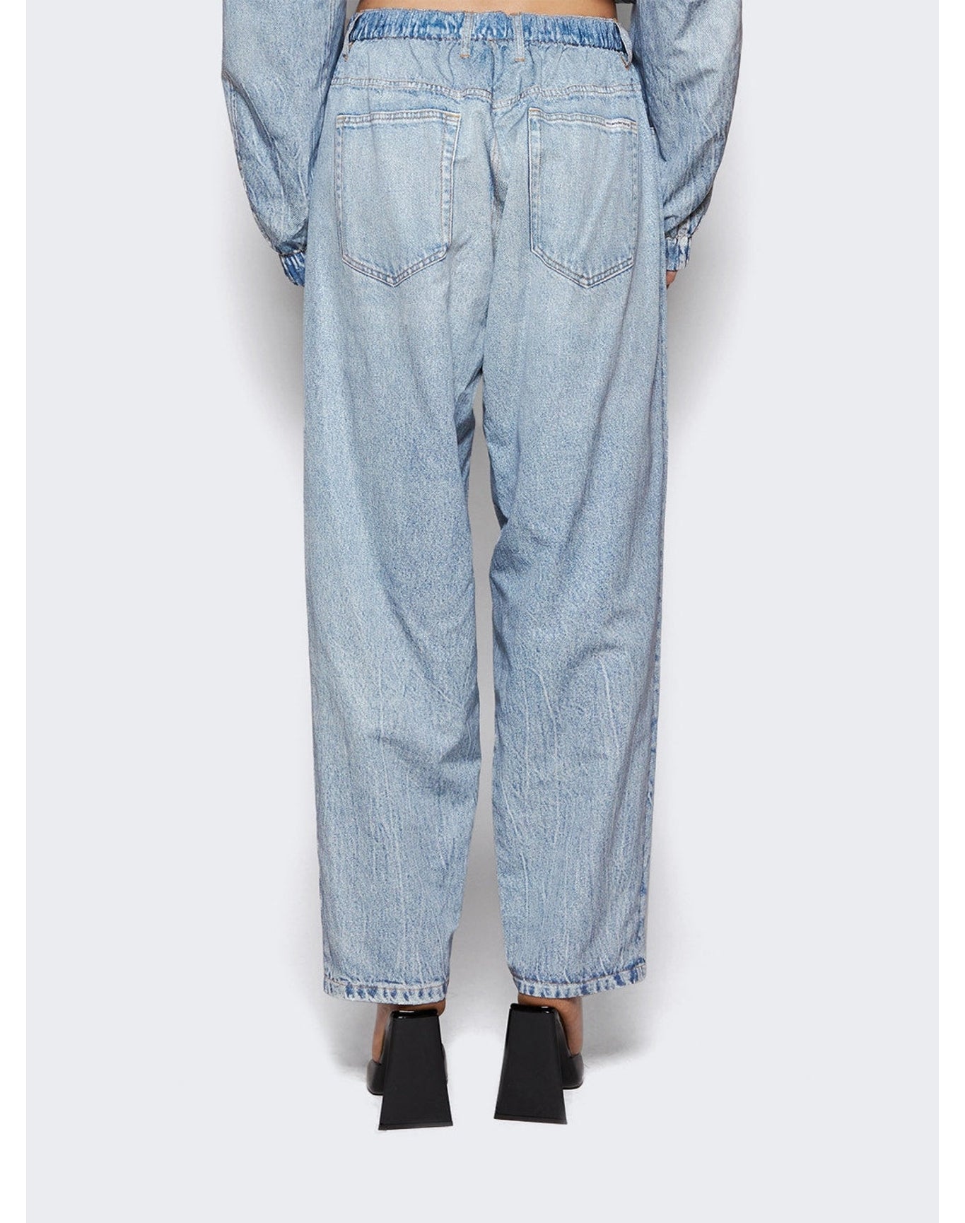 Alexander Wang | Women | Track Pants | Vintage Faded Indigo