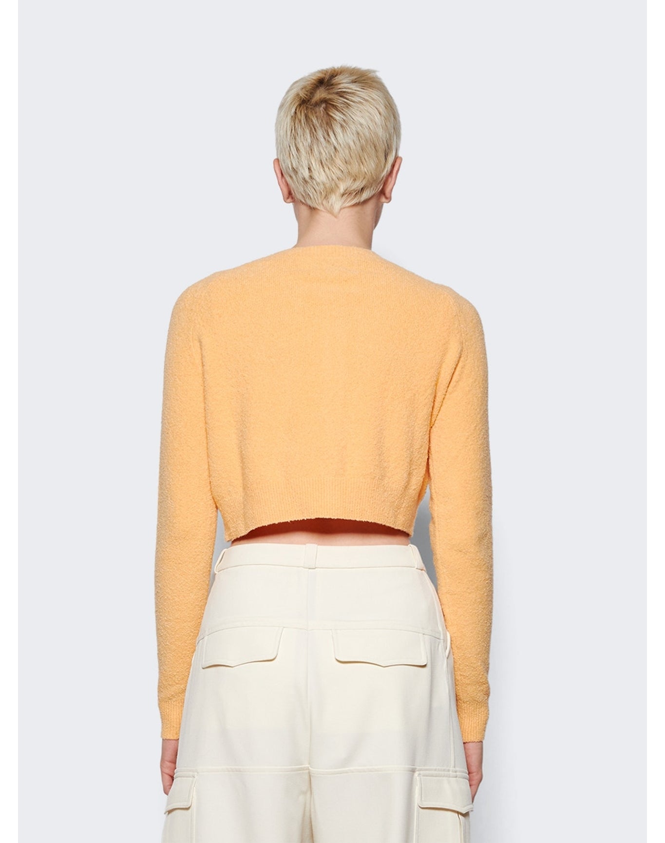 Alexandra Golovanoff | Women | Mila Cropped Cardigan | Apricot