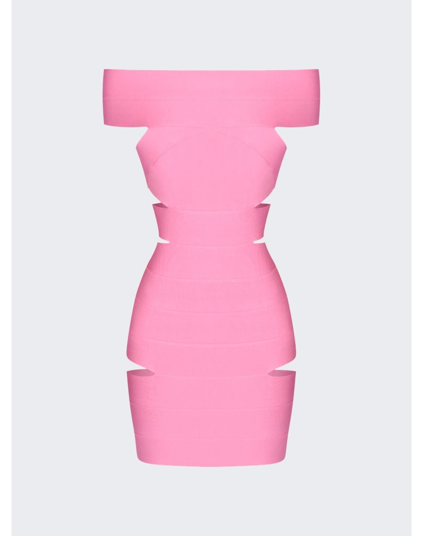 Alexandre Vauthier | Women | Knit Mini Dress | Bubblegum Pink
