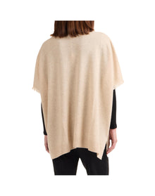 Amicale Cashmere | Women | Cashmere Cape | Oatmeal