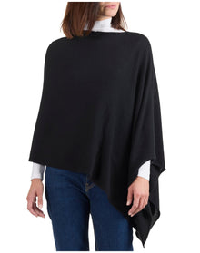 Amicale Cashmere | Women | Cashmere Poncho | Black V4