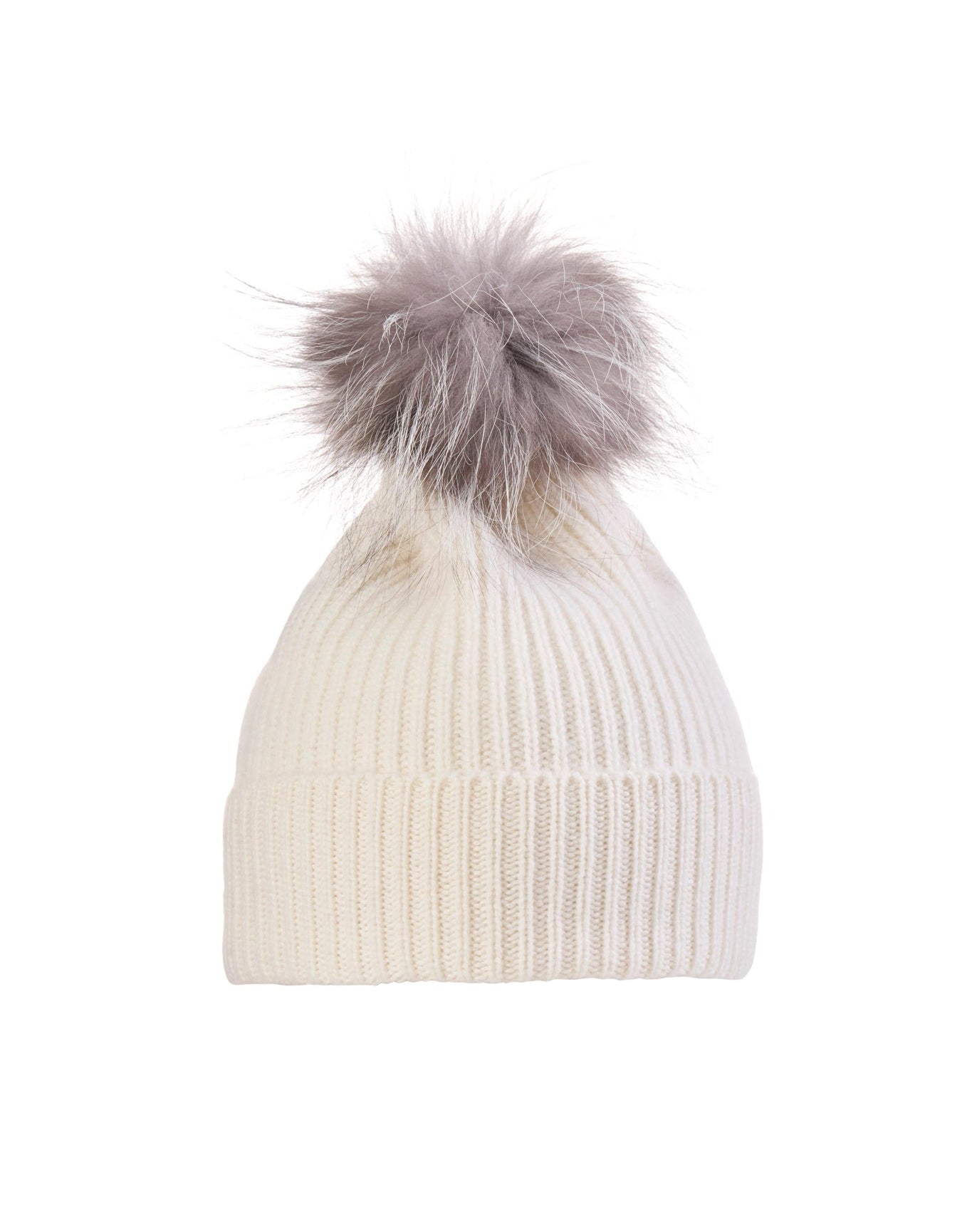 Amicale Cashmere | Women | Hat | Ivory V1