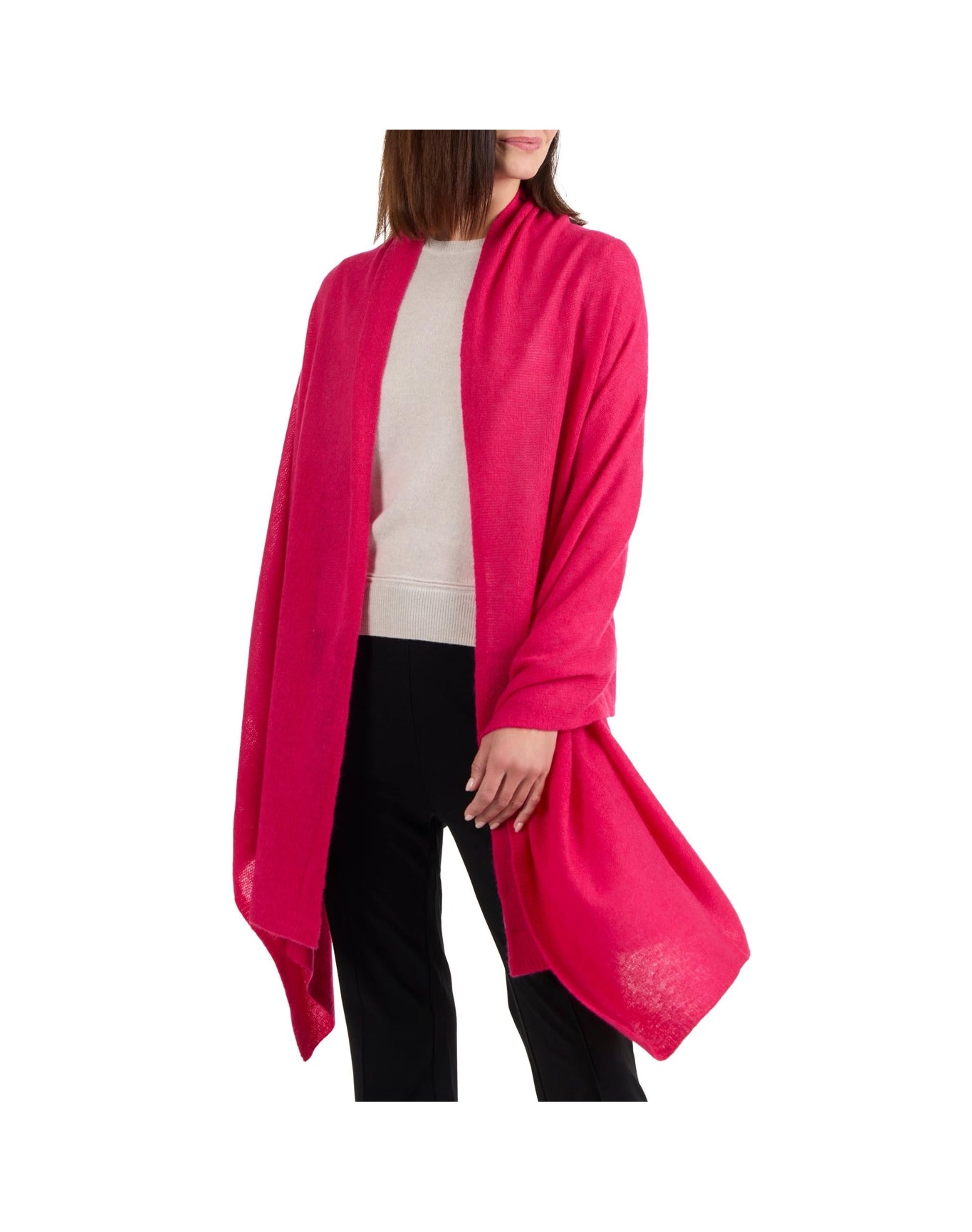 Amicale Cashmere | Women | Scarf | Dark Pink