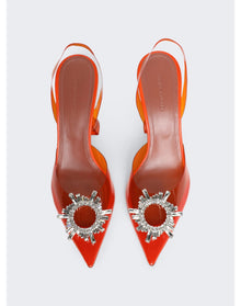 Amina Muaddi | Women | Begum Glass Pump | Sun