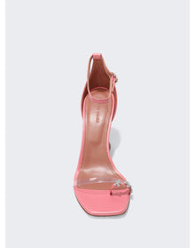 Amina Muaddi | Women | Daisy High Heel Thong Sandal Pearly | Pink Nappa