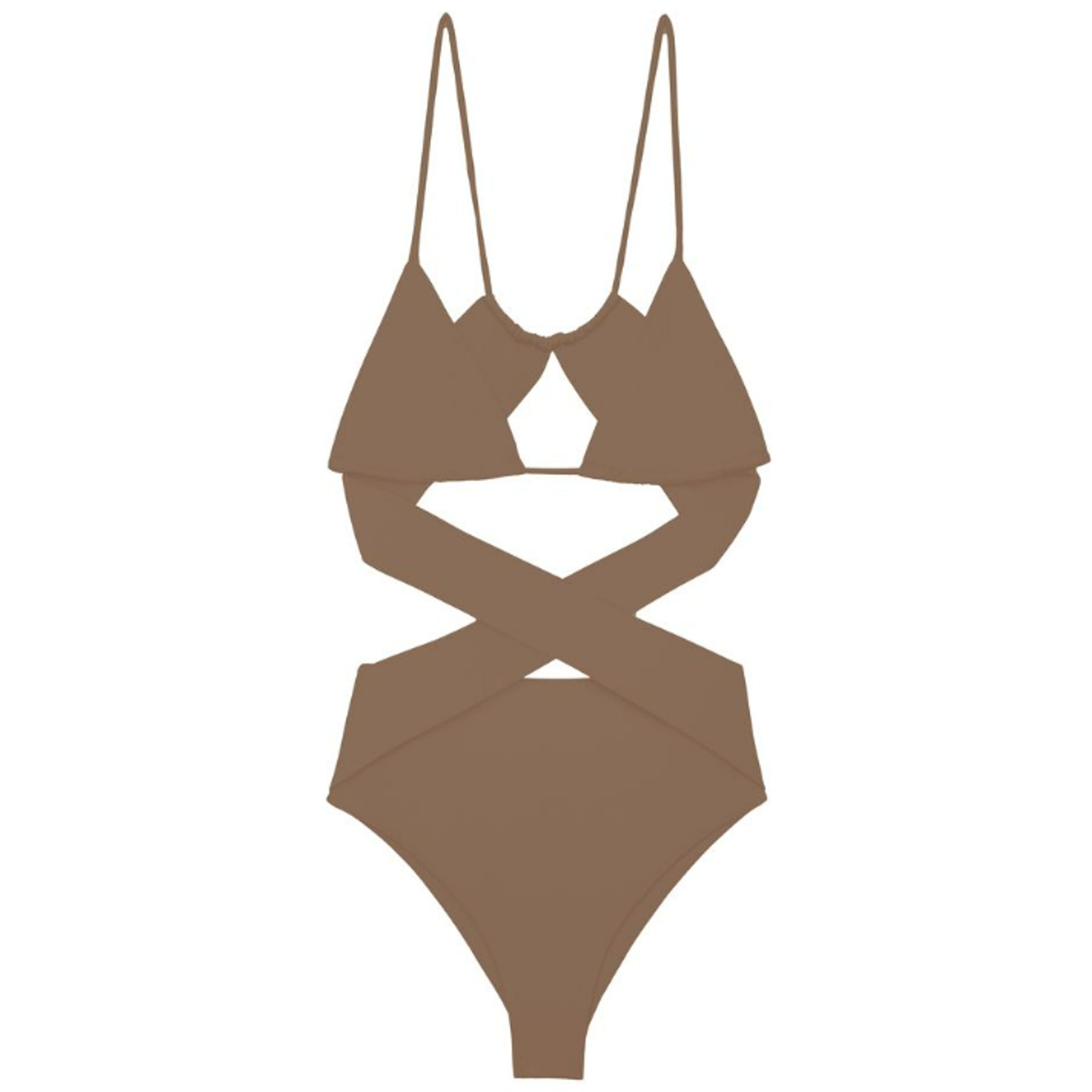 Amina One Piece | Nude Matte