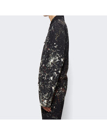Amiri | Men | Paint Splatter Blouson | Black
