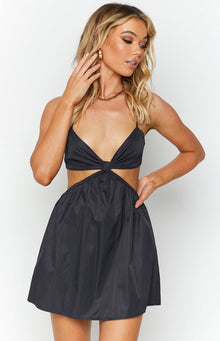 Amorgos Mini Dress | Black