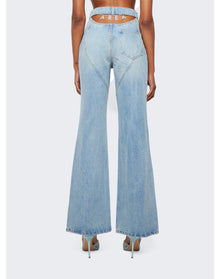 Area | Women | Nameplate Bootcut Jean | Light Blue