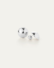 Aurora Earrings | Silver Dipped Brass