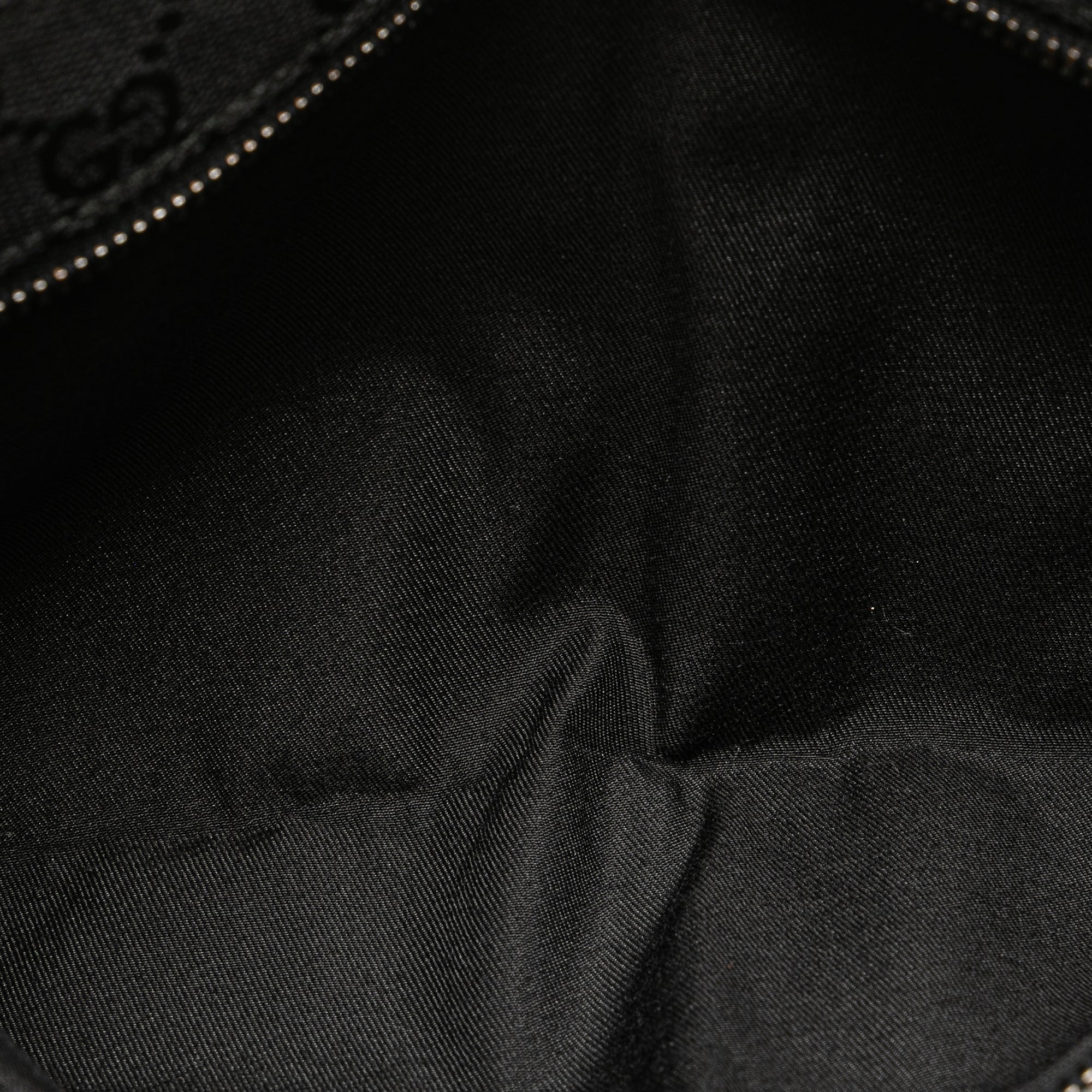 Gucci | Pre-Owned GG Canvas Double Pocket Belt Bag | Black