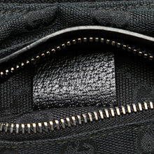 Gucci | Pre-Owned GG Canvas Double Pocket Belt Bag | Black