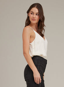 V-Neck Cami | Ivory White