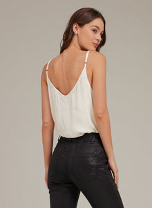 V-Neck Cami | Ivory White