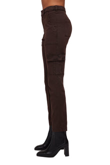 Jenna - Cargo Trouser - Rich Chocolate