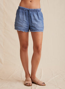 Fray Hem Short | Medium Ombre Wash