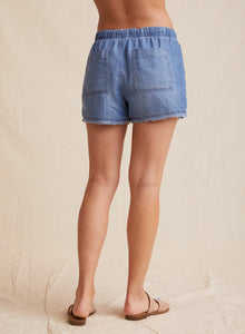 Fray Hem Short | Medium Ombre Wash