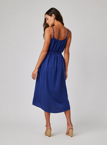 Flowy Cami Maxi Dress | Navy Coast