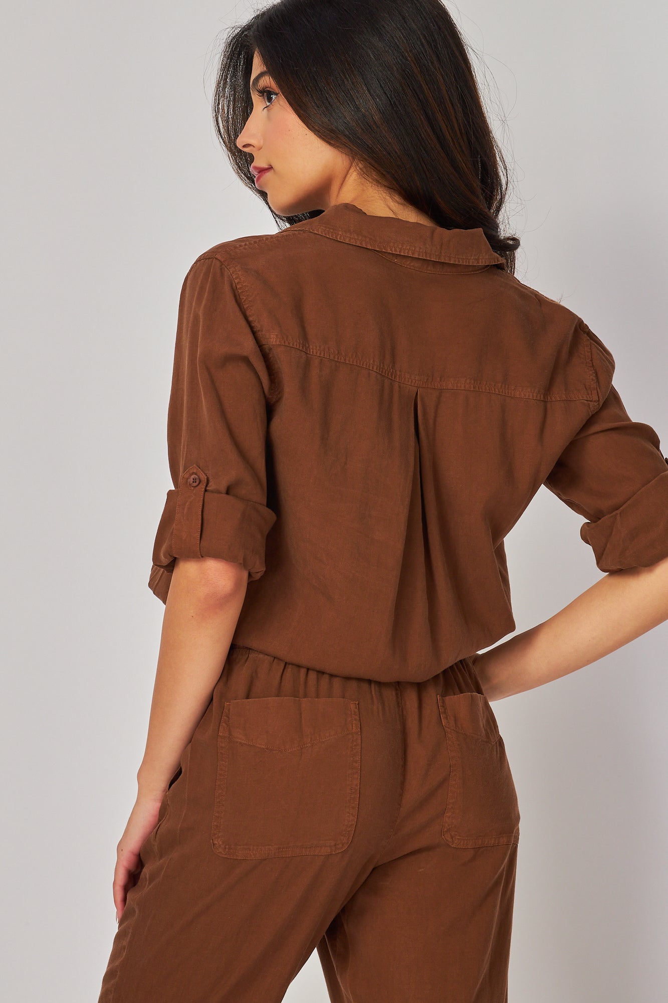 Utility Jumpsuit - Golden Topaz