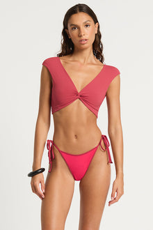 Hattie Crop | Sienna/Scarlet
