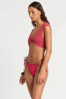 Hattie Crop | Sienna/Scarlet