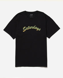 Black | Horizon Script Standard Short Sleeve Tee