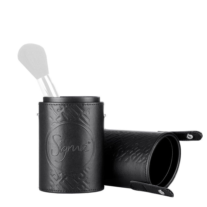 Travel-Sized Makeup Brush Cup | Black