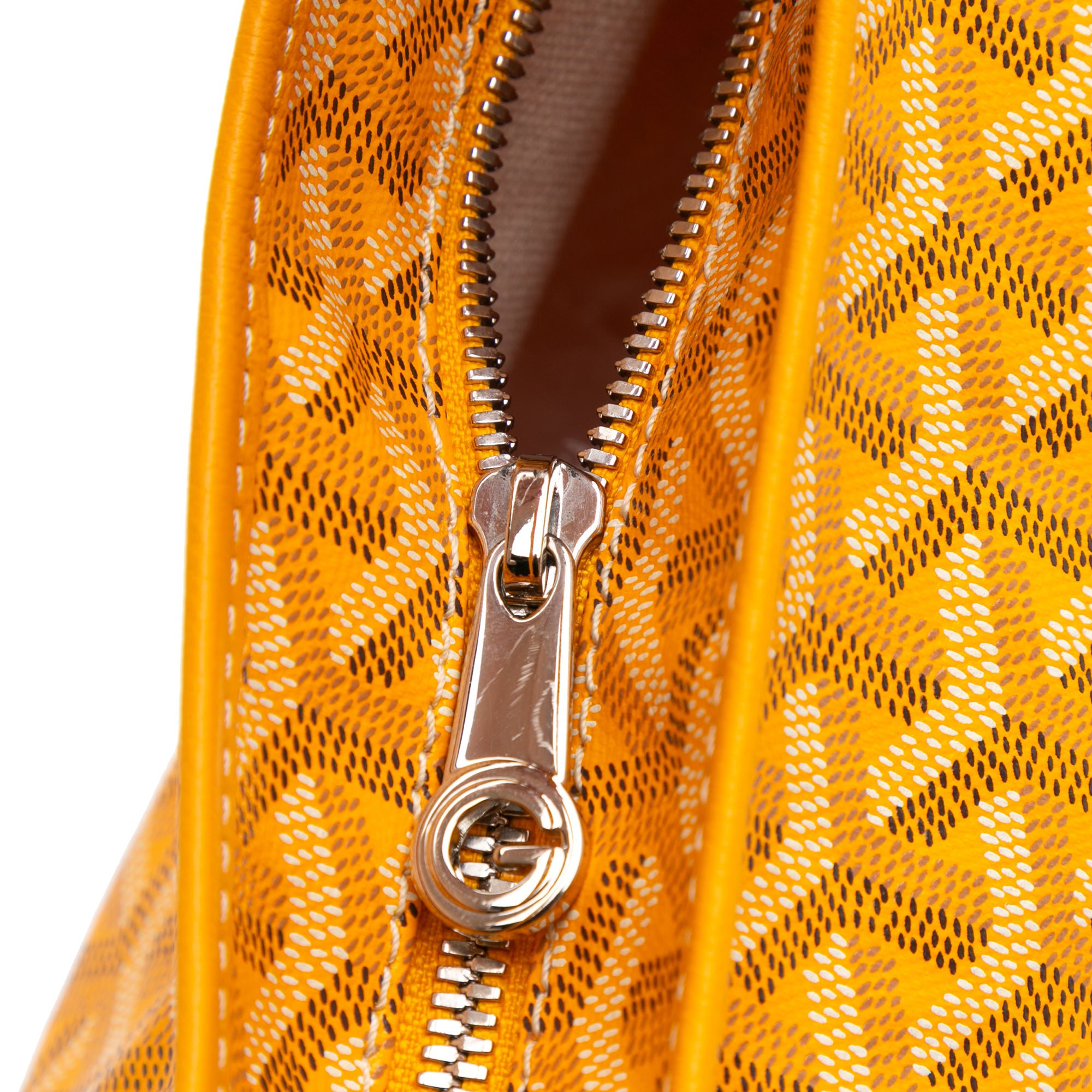 Goyard | Pre-Owned Goyardine Boheme Hobo - I | Yellow