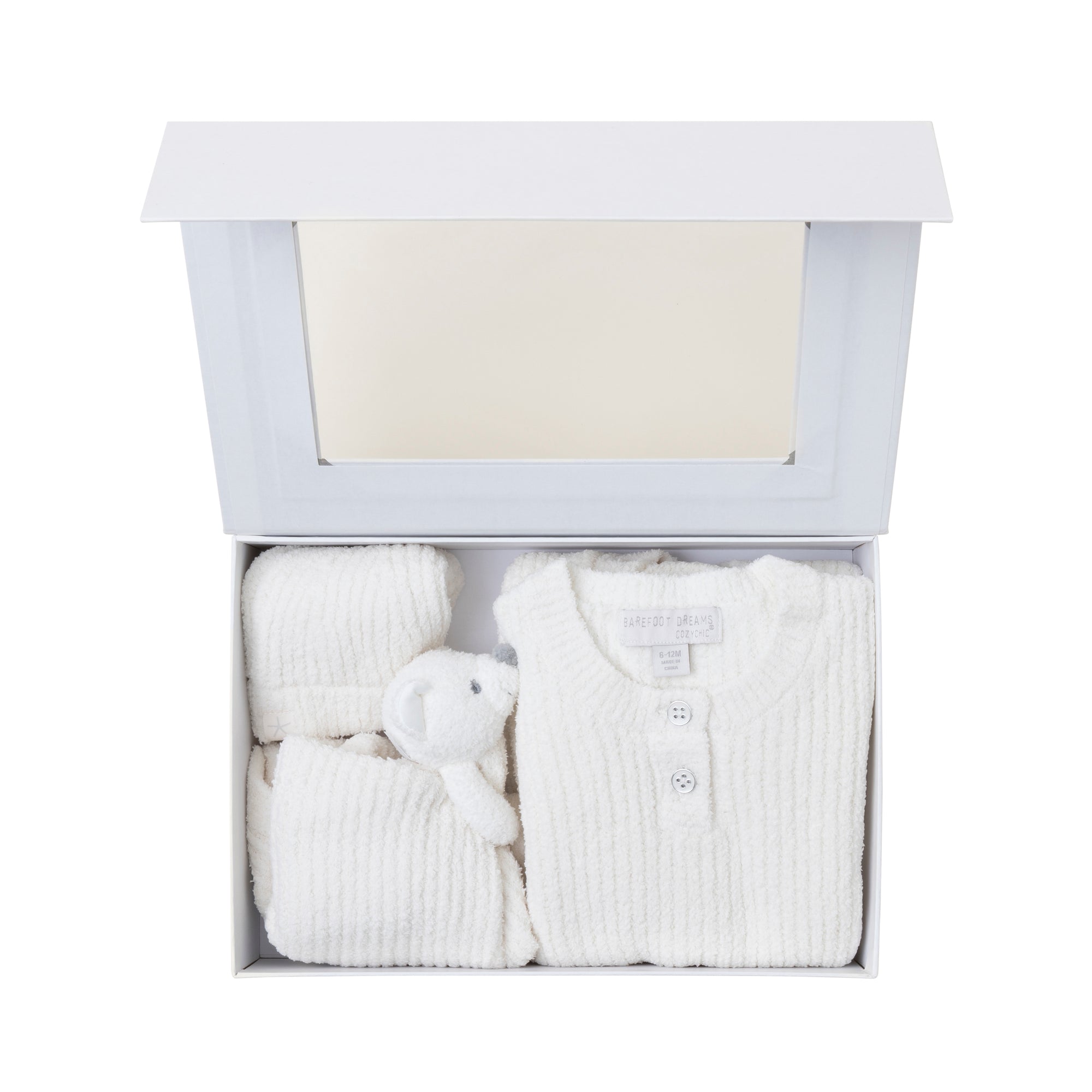 Cozychic Ribbed Baby Bundle | Cream