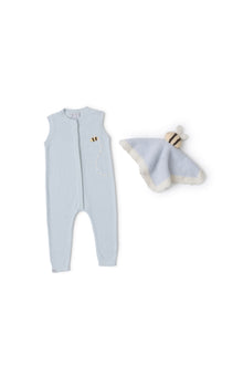 Baby | CozyChic Ultra Lite Bee Onesie Set | Blue