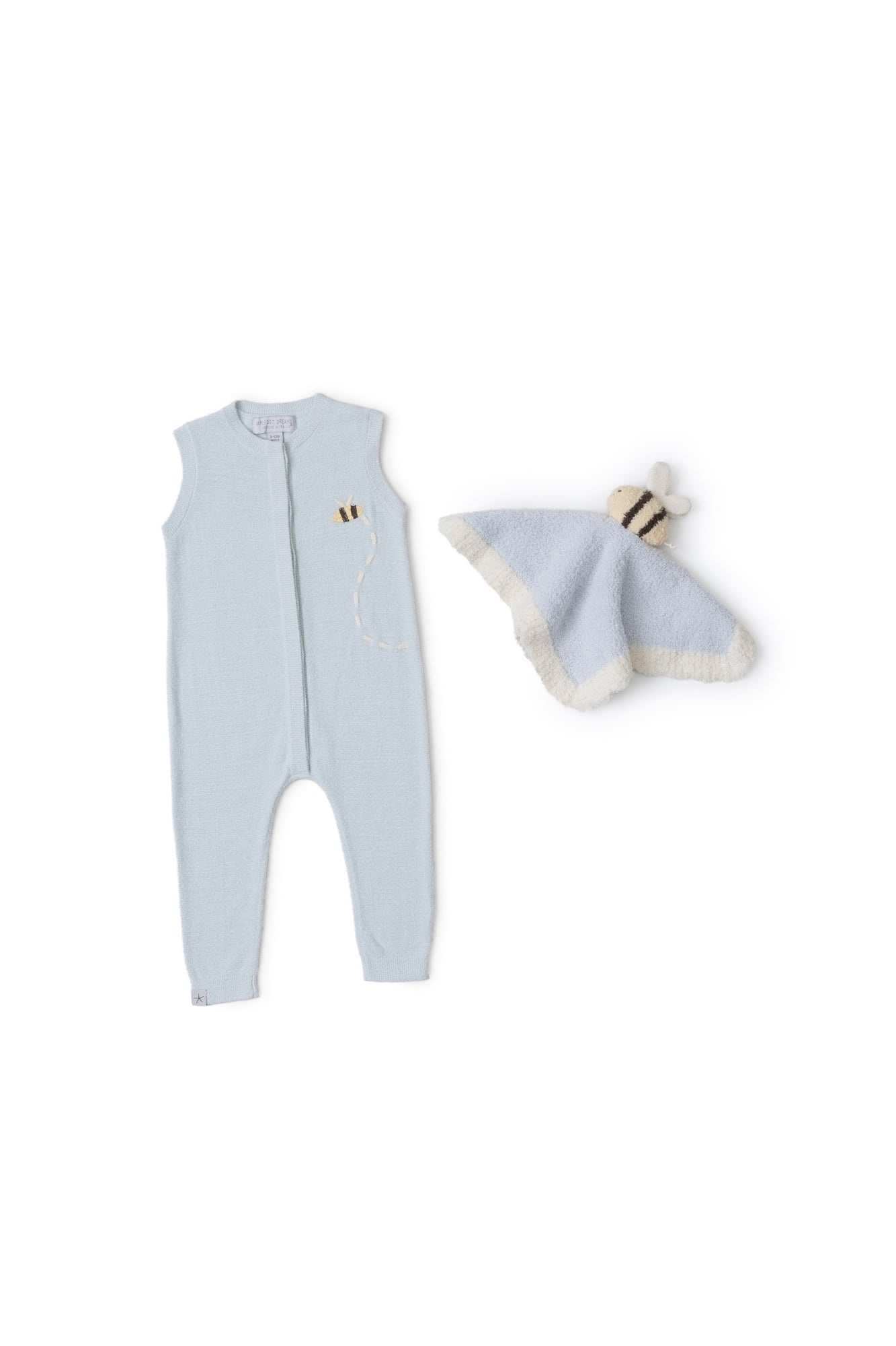 Baby | CozyChic Ultra Lite Bee Onesie Set | Blue