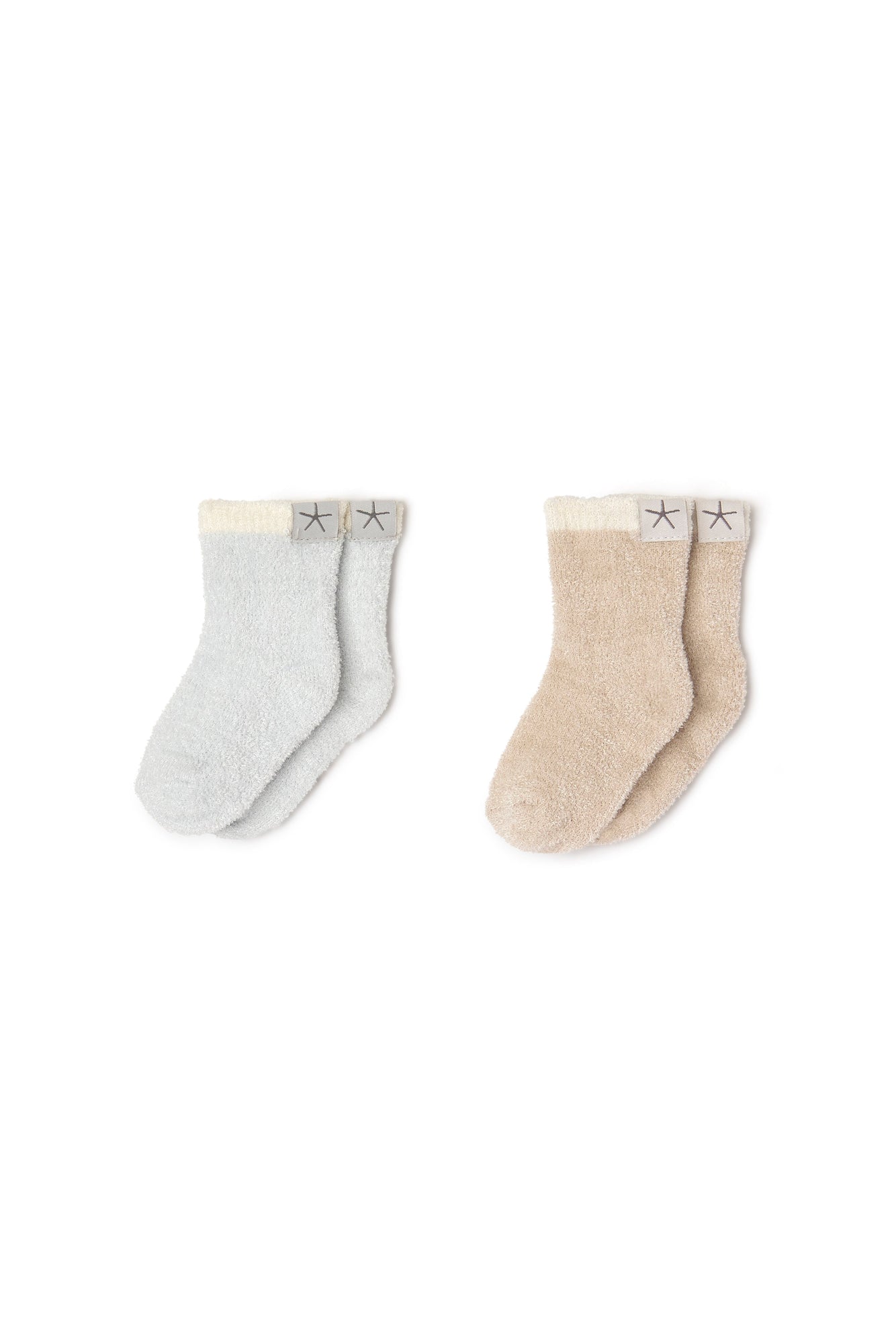 Baby | CozyChic Ultra Lite Bee Sock Set | Stone/Blue