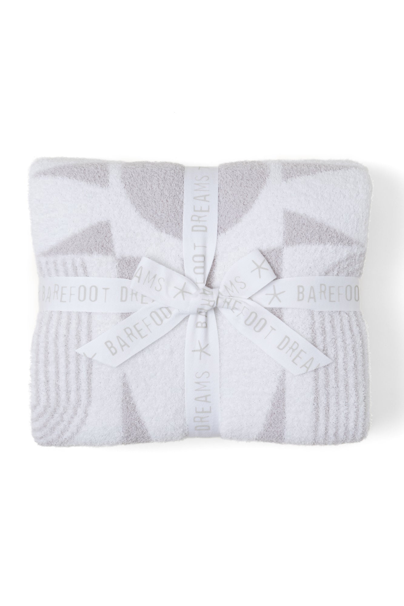 CozyChic Sun Mosaic Blanket | Sea Salt/Fog Gray