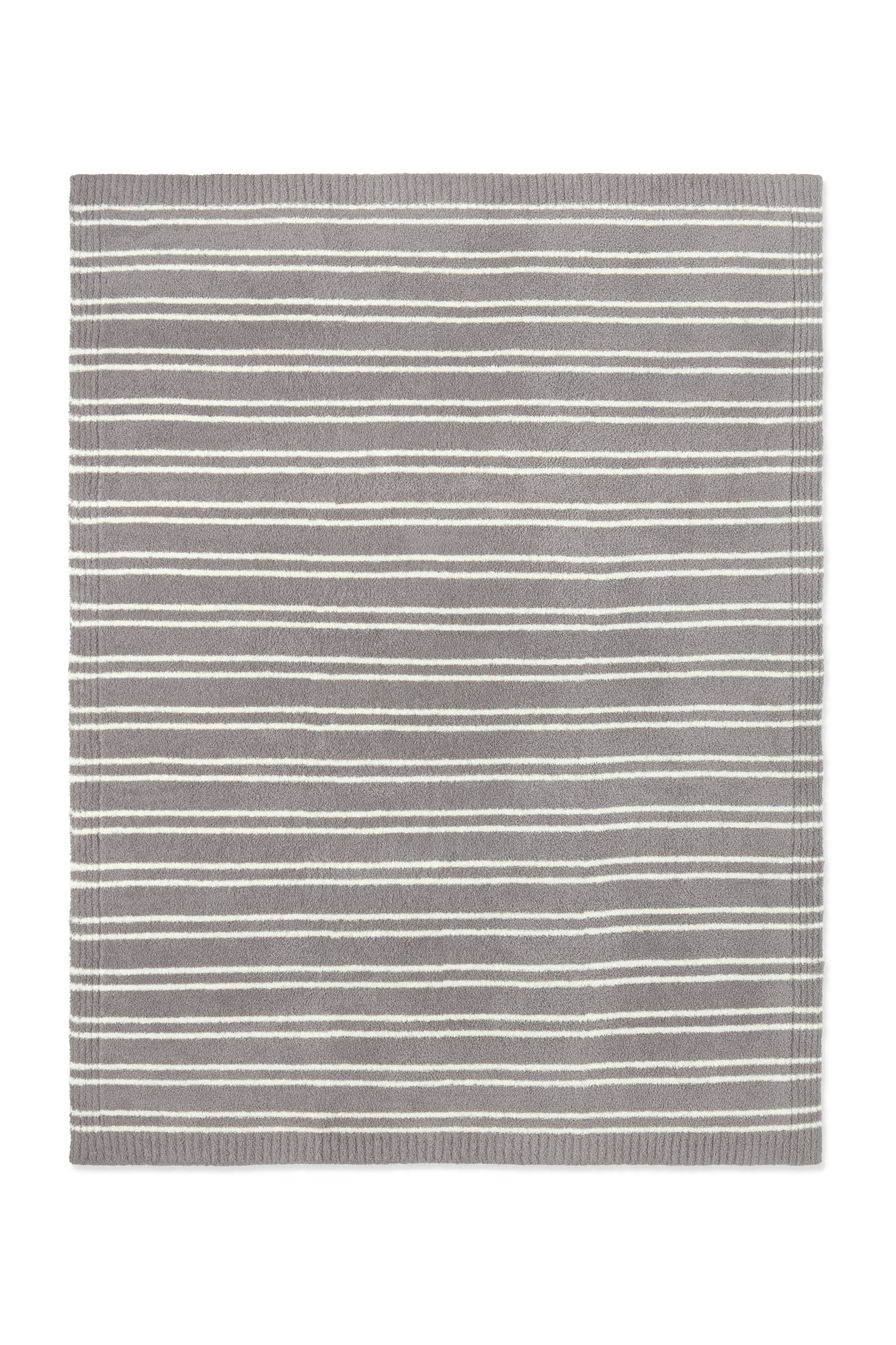 Cozychic Doubled Stripe Blanket | Beach Rock/Cream
