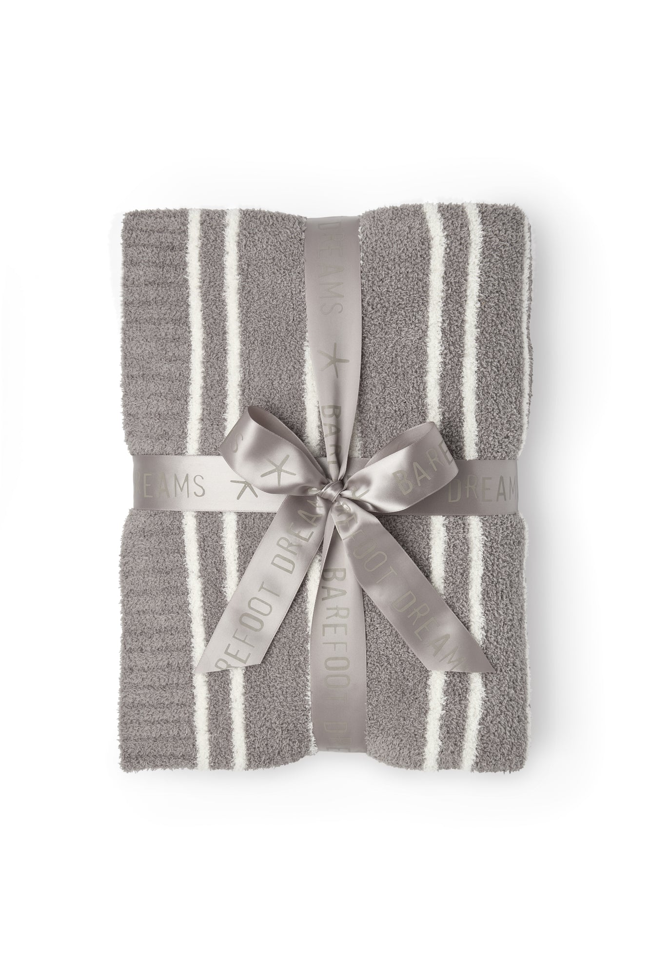 CozyChic Doubled Stripe Blanket | Beach Rock/Cream