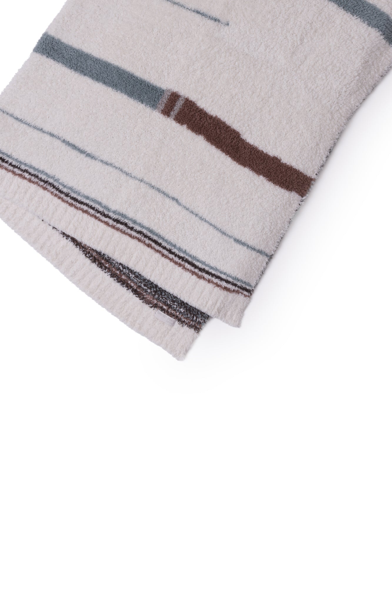 CozyChic Vista Stripe Throw | Cream Multi