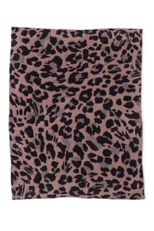 CozyChic Exploded Leopard Throw | Deep Willow Multi