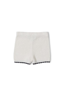 Toddler | CozyChic Lite Scalloped Short | Cream/Carbon