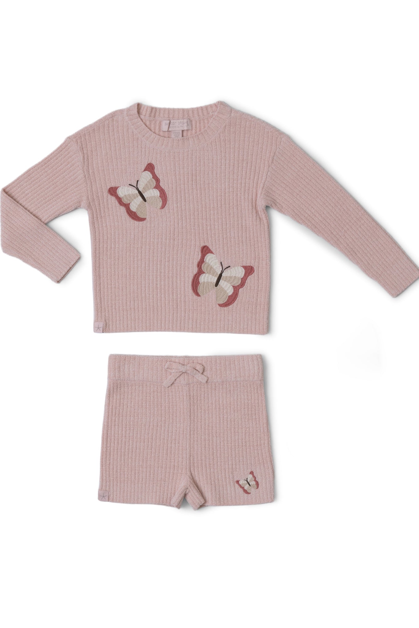 Toddler | CozyChic Ultra Lite Butterfly Set | Dusty Rose