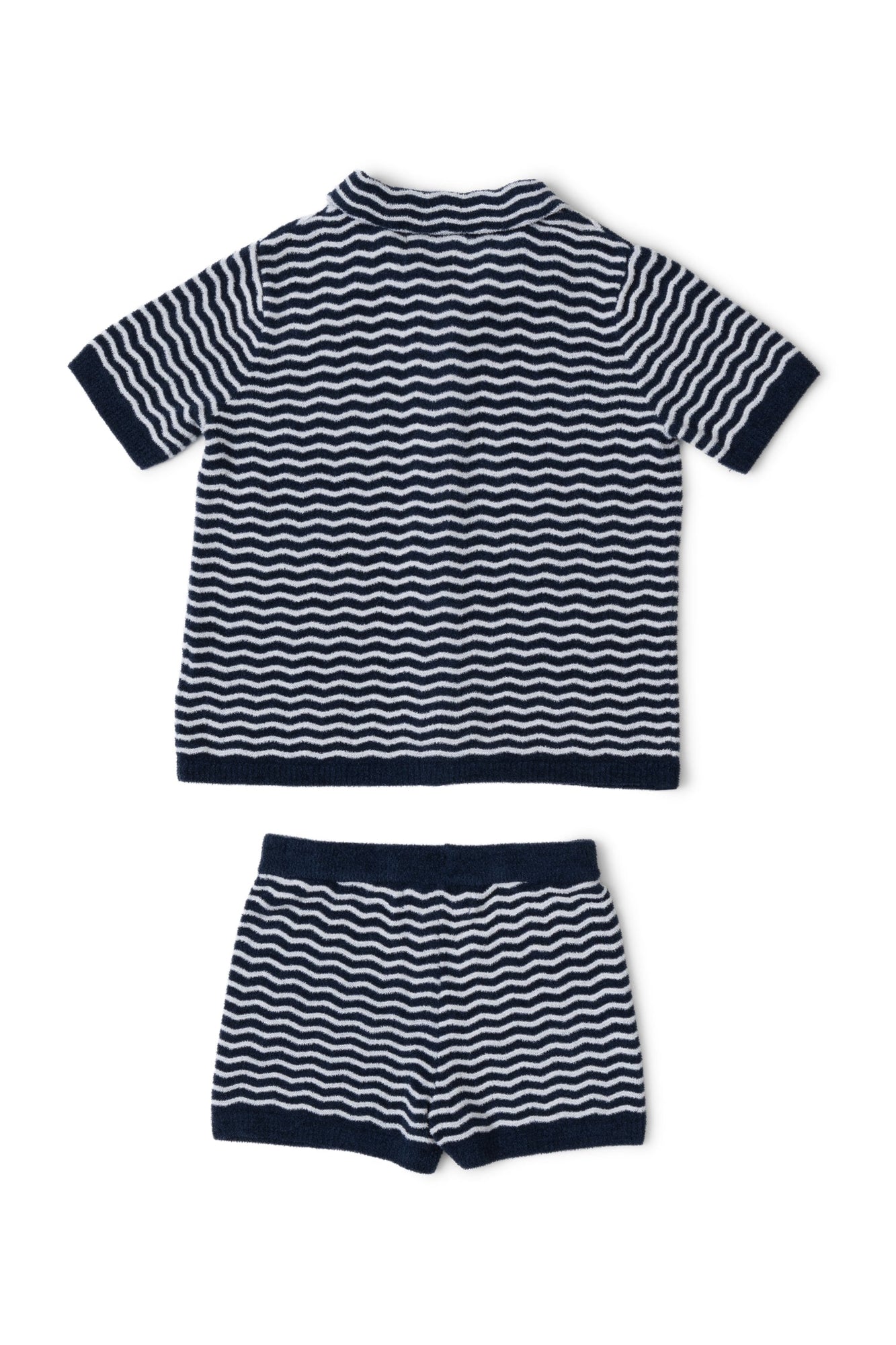 Toddlers | Cozychic Ultra Lite Wave Cabana Set | Marine/Pearl