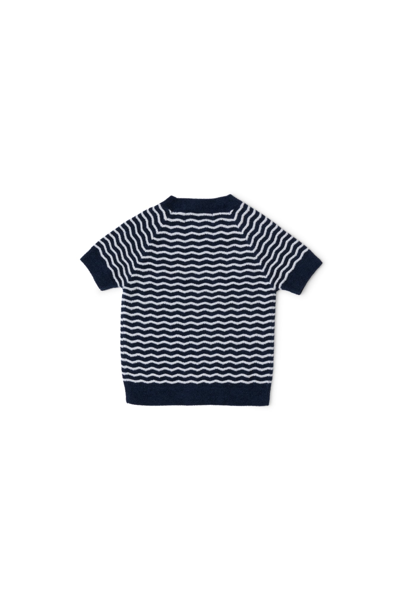 Toddler | CozyChic Ultra Lite Wavy Raglan Tee | Marine/Pearl